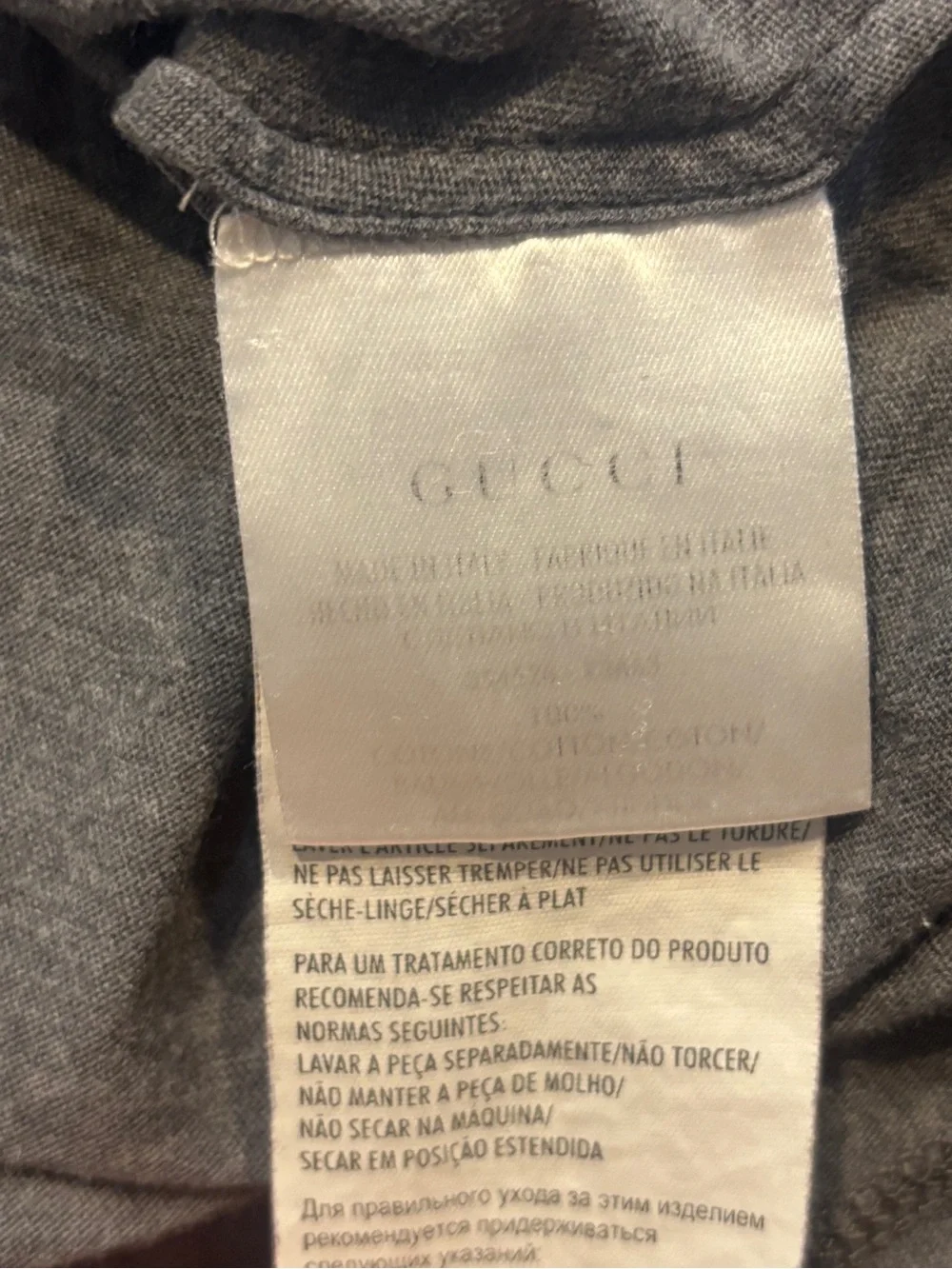 Gucci Horsechain Graphic Tshirt